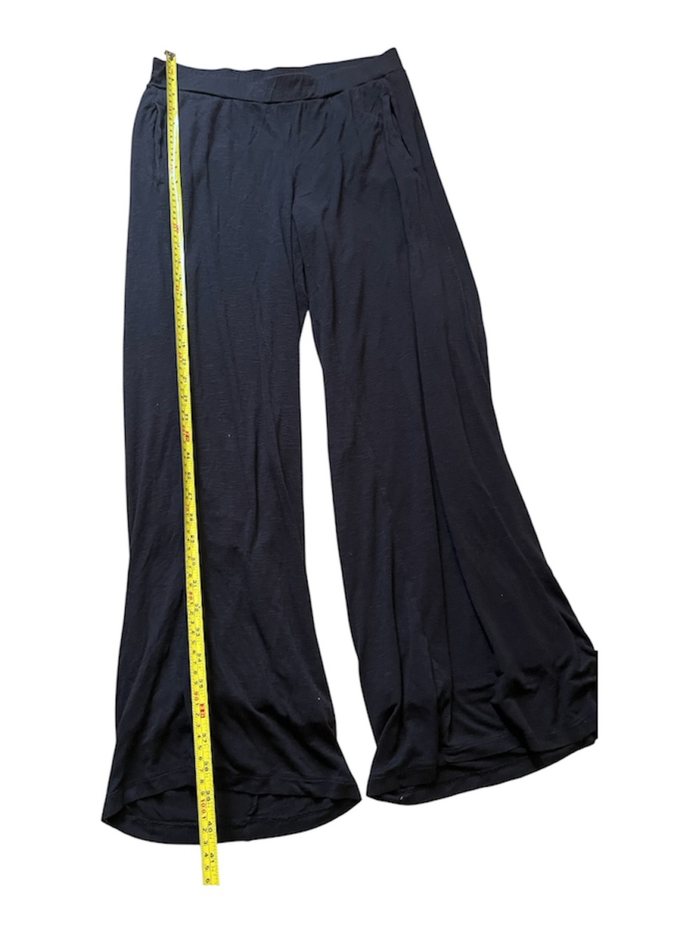Philosophy Republic Womens Large Black Wide Leg Lounge Pants Elastic Waist